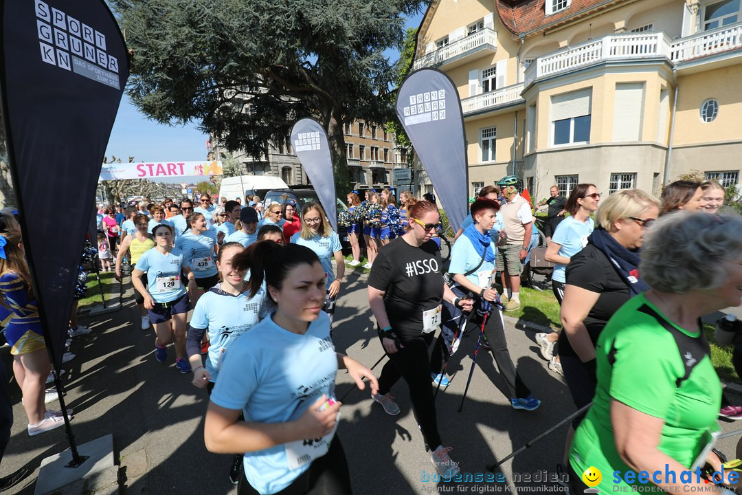 Konstanzer Frauenlauf: Konstanz am Bodensee, 22.04.2018