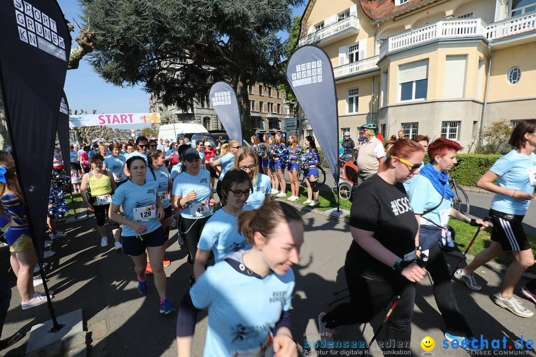 Konstanzer Frauenlauf: Konstanz am Bodensee, 22.04.2018