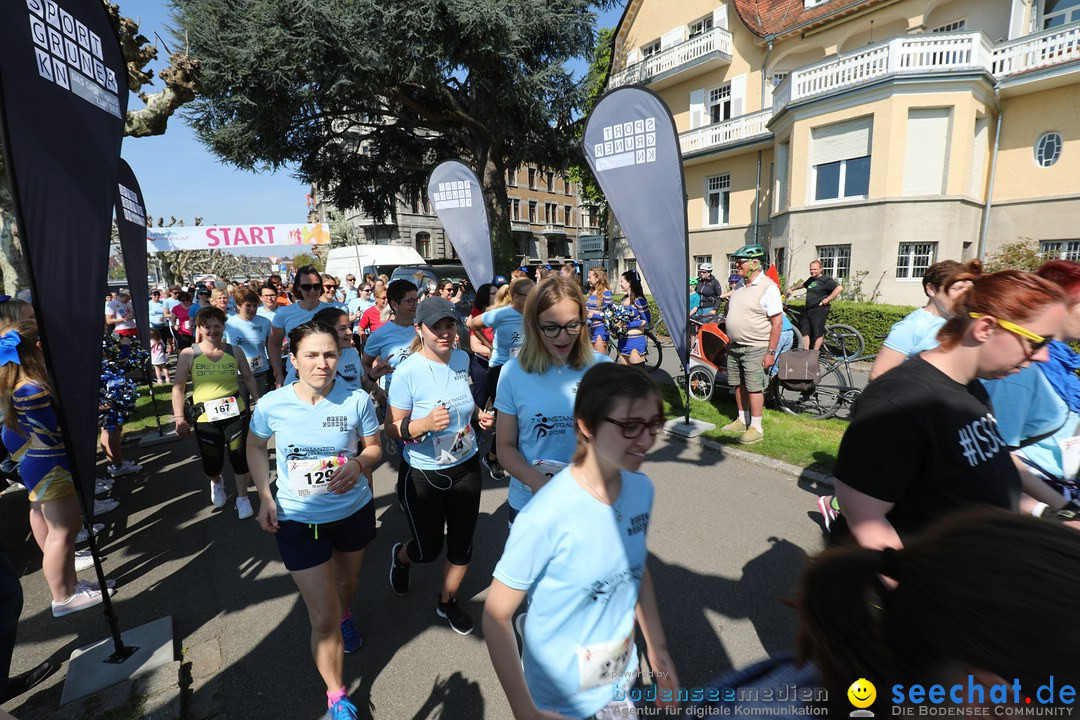 Konstanzer Frauenlauf: Konstanz am Bodensee, 22.04.2018