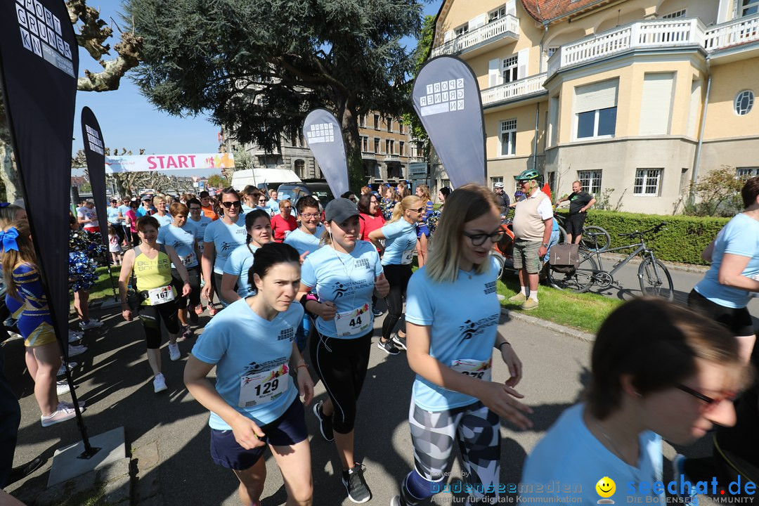 Konstanzer Frauenlauf: Konstanz am Bodensee, 22.04.2018