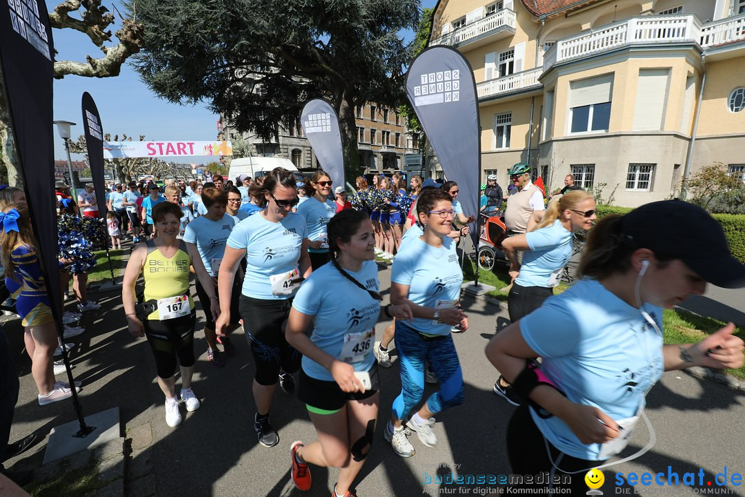 Konstanzer Frauenlauf: Konstanz am Bodensee, 22.04.2018