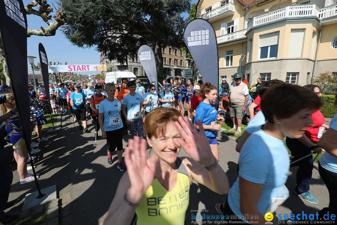 Konstanzer Frauenlauf: Konstanz am Bodensee, 22.04.2018