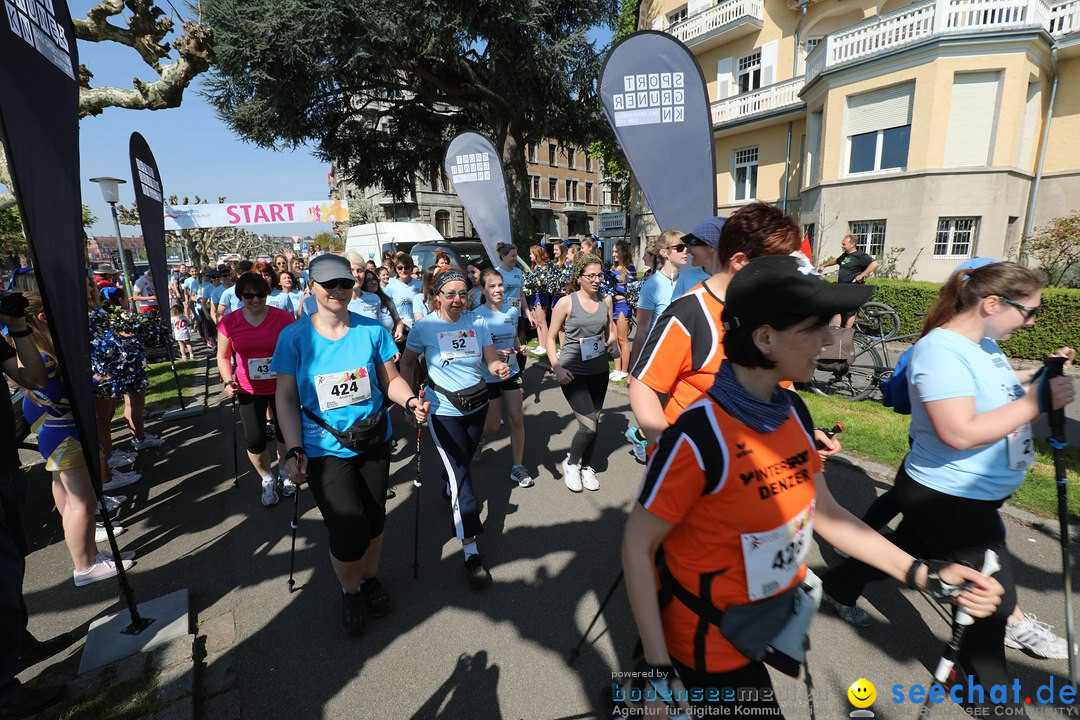 Konstanzer Frauenlauf: Konstanz am Bodensee, 22.04.2018