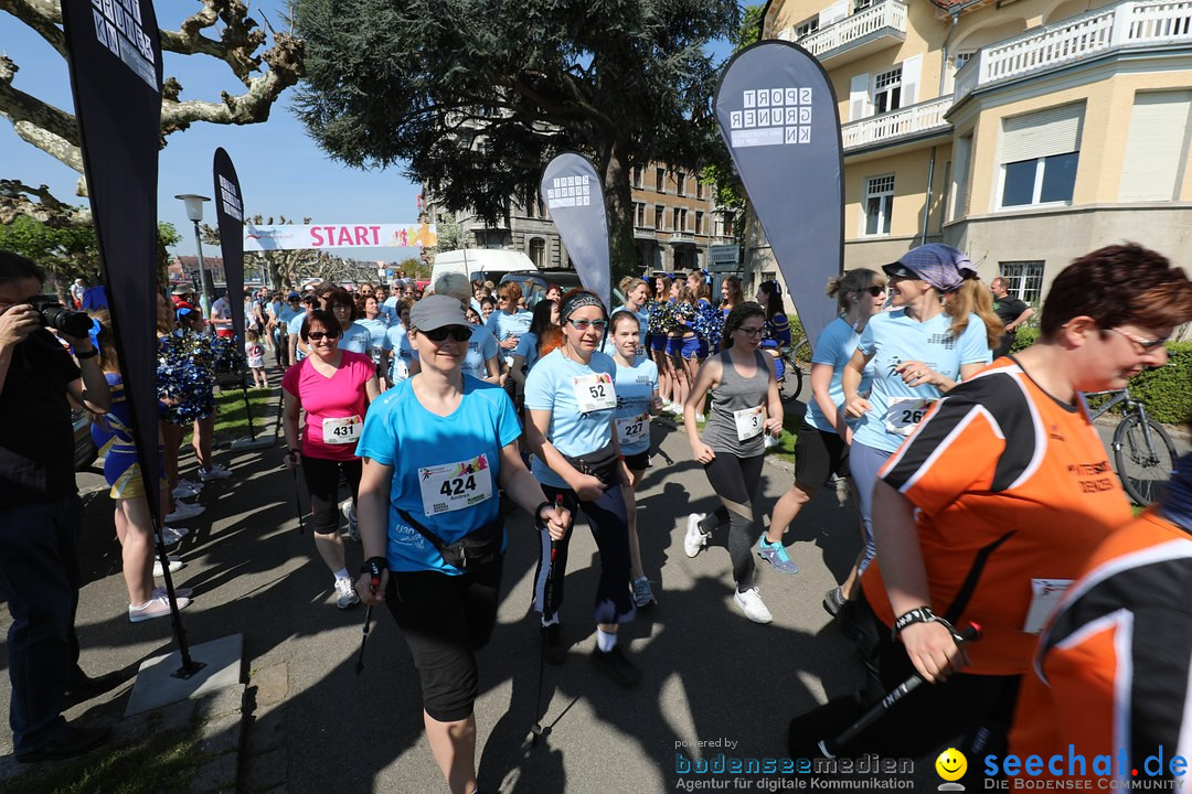 Konstanzer Frauenlauf: Konstanz am Bodensee, 22.04.2018