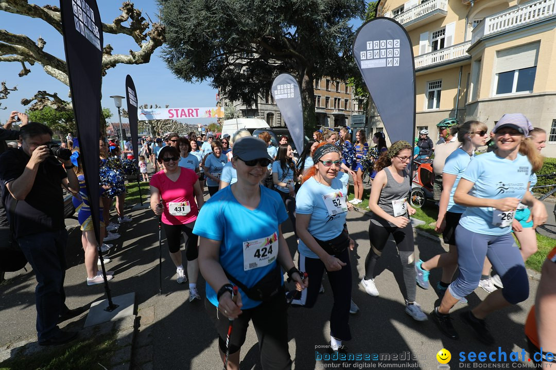 Konstanzer Frauenlauf: Konstanz am Bodensee, 22.04.2018