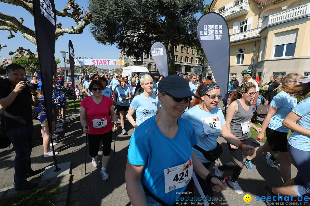 Konstanzer Frauenlauf: Konstanz am Bodensee, 22.04.2018