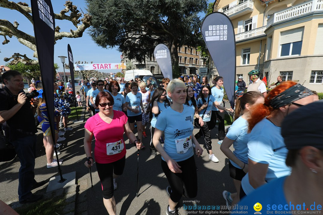 Konstanzer Frauenlauf: Konstanz am Bodensee, 22.04.2018