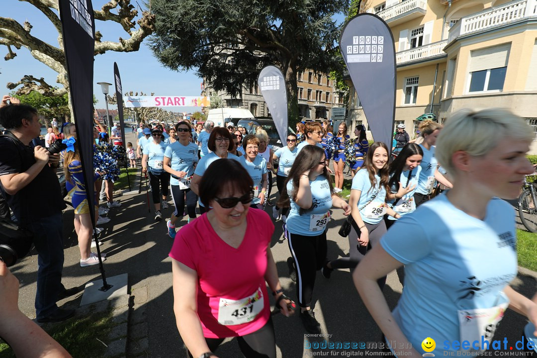 Konstanzer Frauenlauf: Konstanz am Bodensee, 22.04.2018