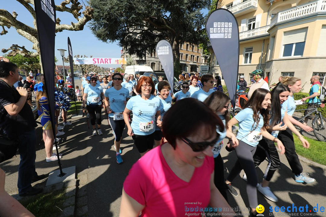 Konstanzer Frauenlauf: Konstanz am Bodensee, 22.04.2018