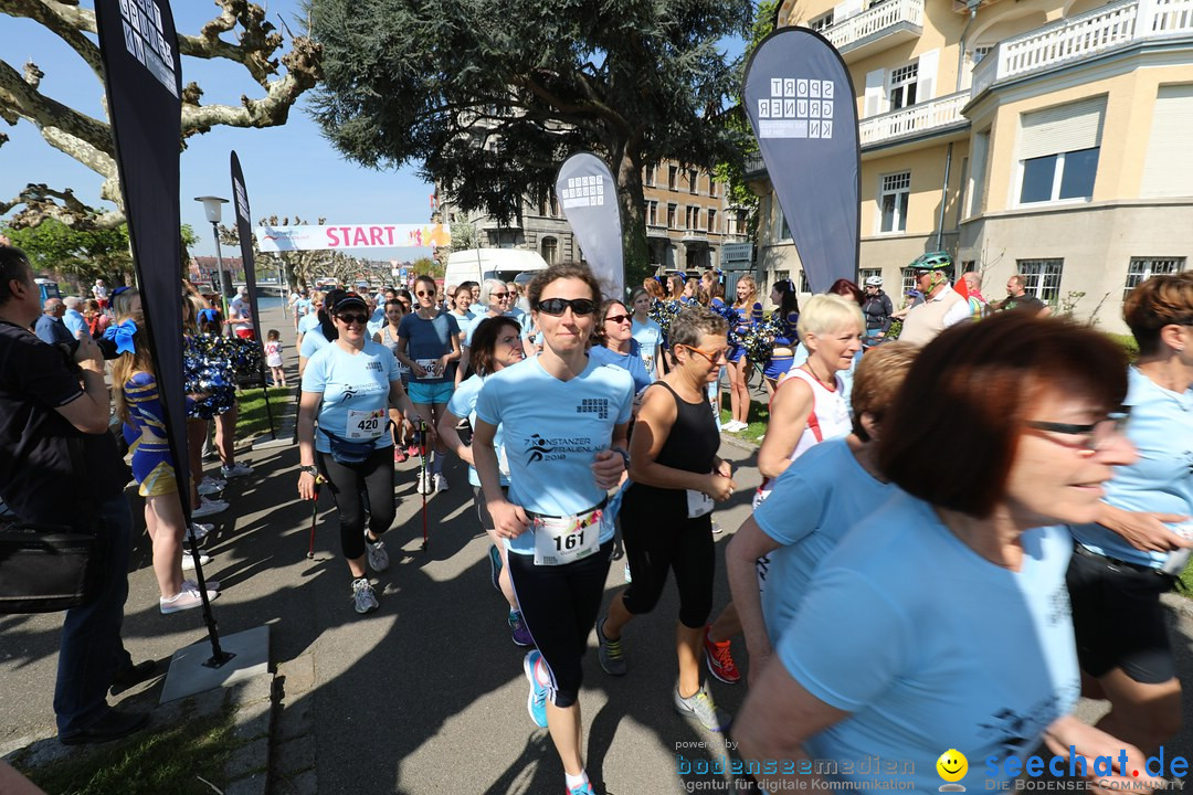 Konstanzer Frauenlauf: Konstanz am Bodensee, 22.04.2018