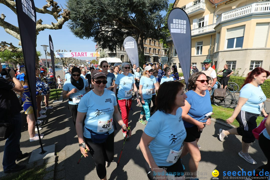 Konstanzer Frauenlauf: Konstanz am Bodensee, 22.04.2018