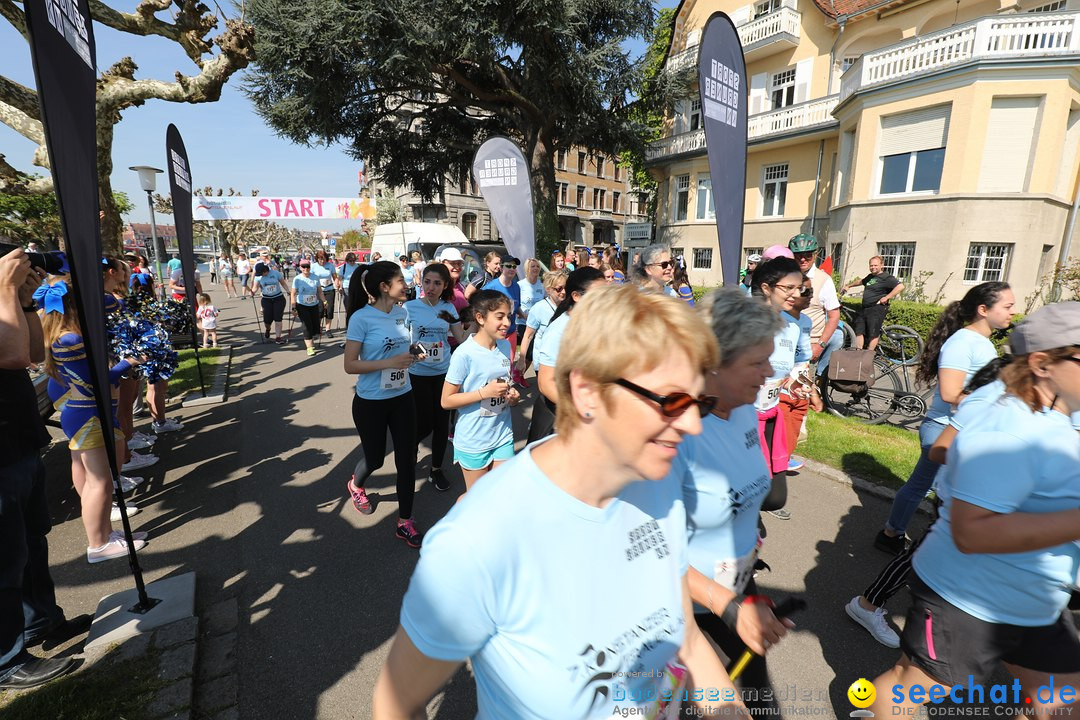 Konstanzer Frauenlauf: Konstanz am Bodensee, 22.04.2018