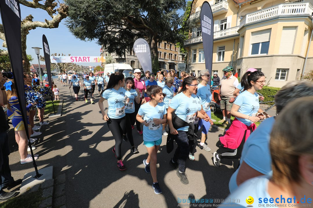 Konstanzer Frauenlauf: Konstanz am Bodensee, 22.04.2018