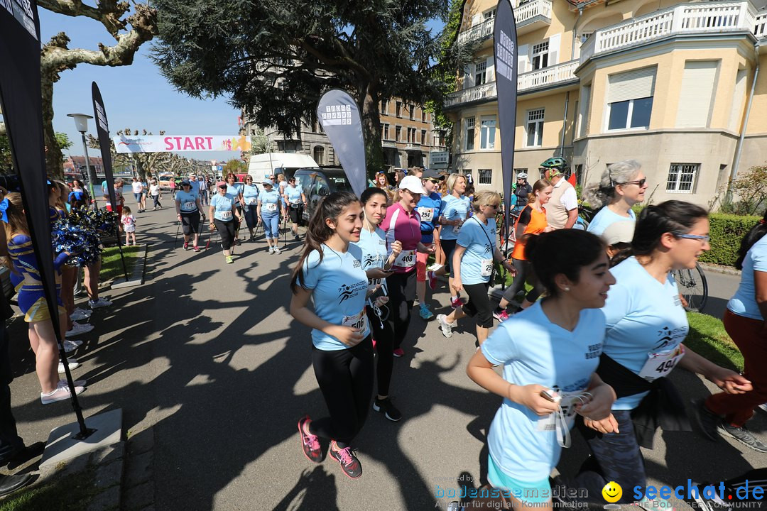 Konstanzer Frauenlauf: Konstanz am Bodensee, 22.04.2018