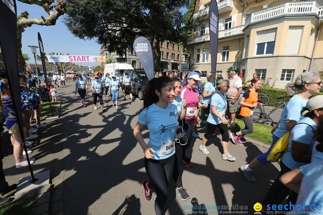 Konstanzer Frauenlauf: Konstanz am Bodensee, 22.04.2018