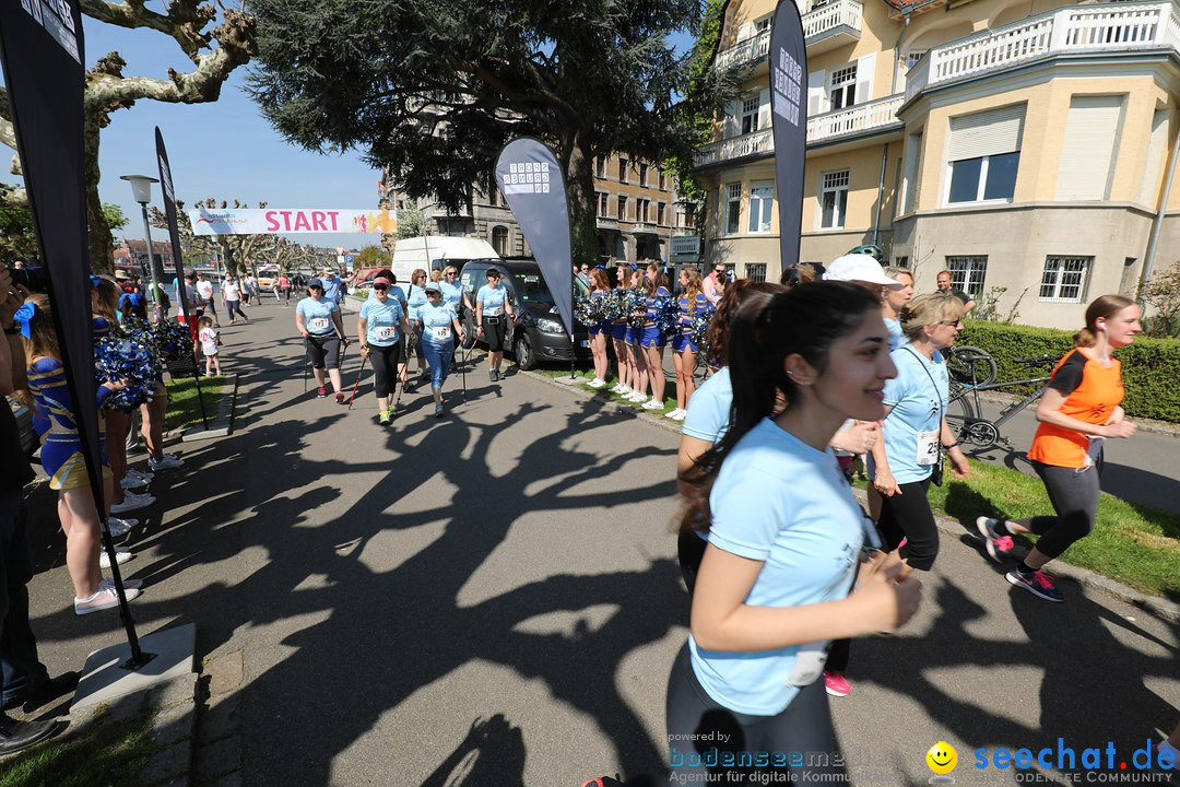 Konstanzer Frauenlauf: Konstanz am Bodensee, 22.04.2018