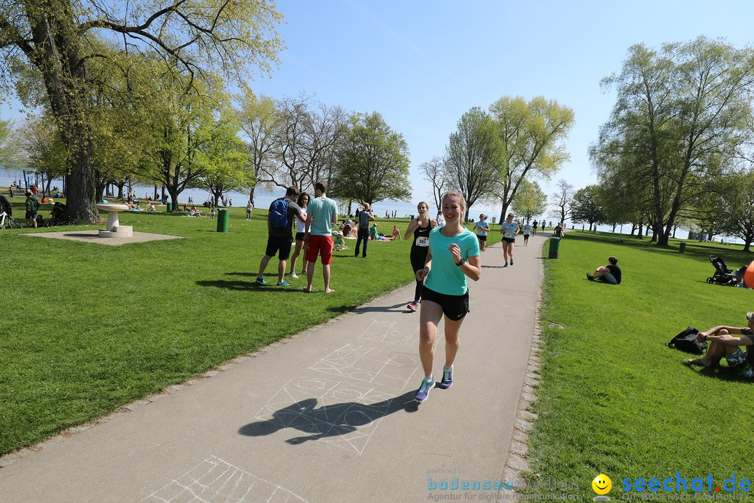 Konstanzer Frauenlauf: Konstanz am Bodensee, 22.04.2018