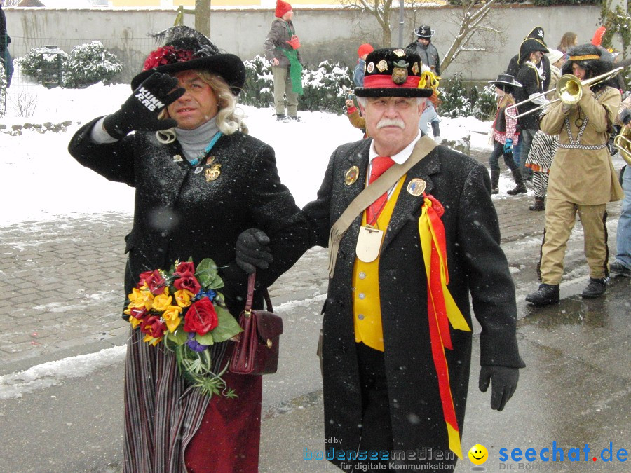 Narrenbaumstellen: Stetten, 11.02.2010