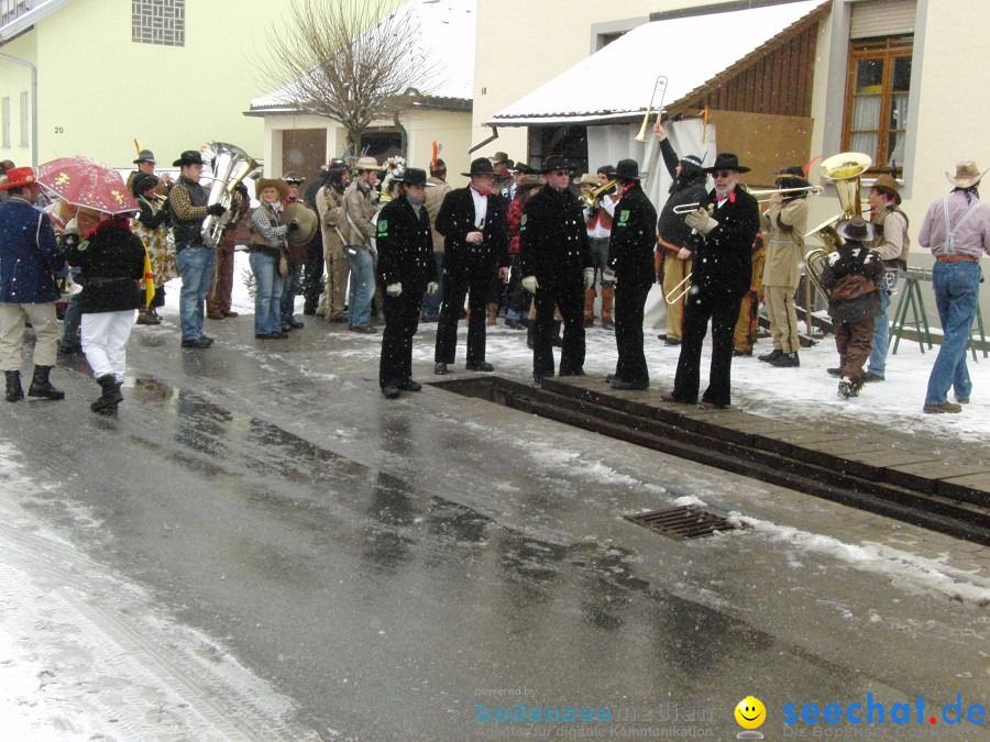 Narrenbaumstellen: Stetten, 11.02.2010