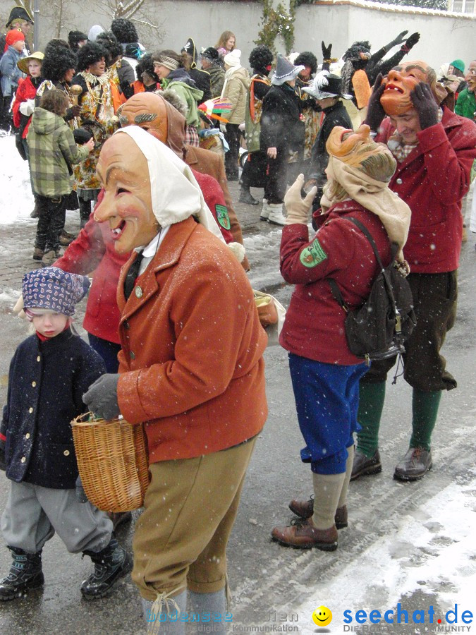 Narrenbaumstellen: Stetten, 11.02.2010