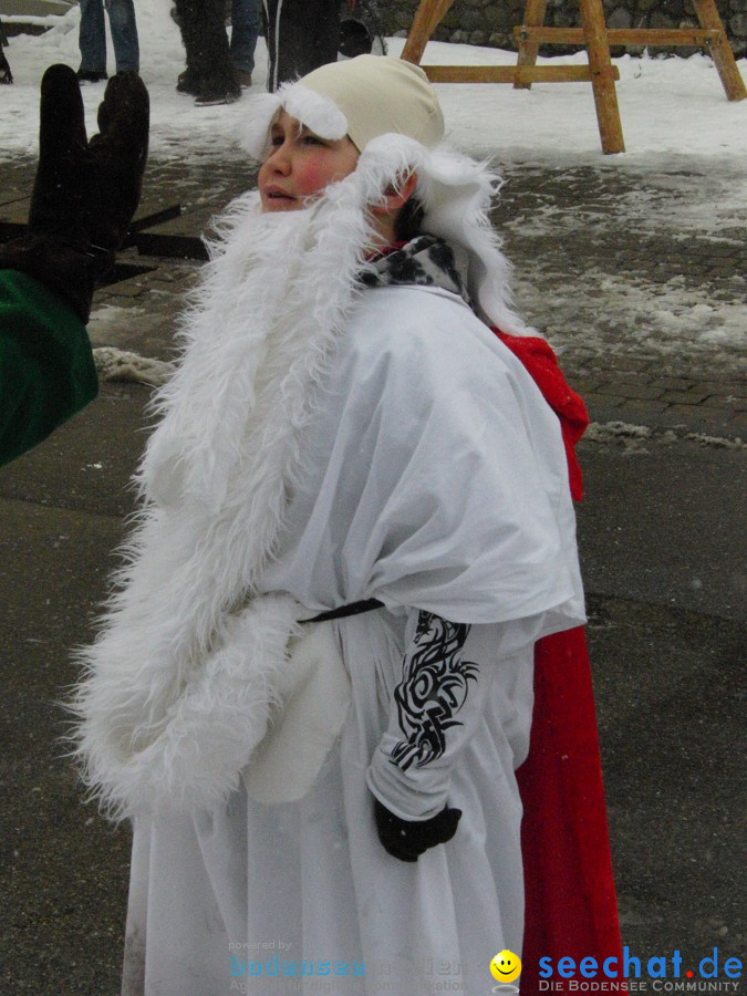 Narrenbaumstellen: Stetten, 11.02.2010