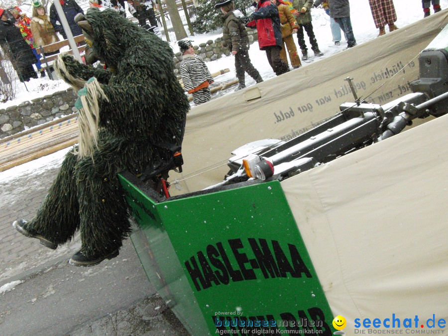 Narrenbaumstellen: Stetten, 11.02.2010