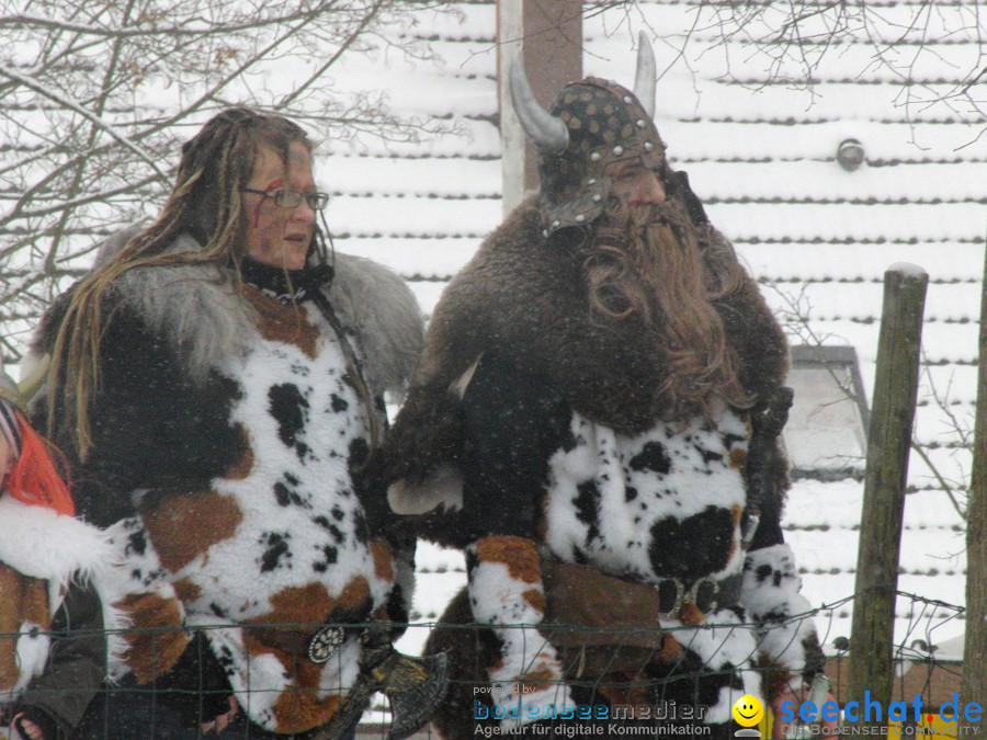 Narrenbaumstellen: Stetten, 11.02.2010