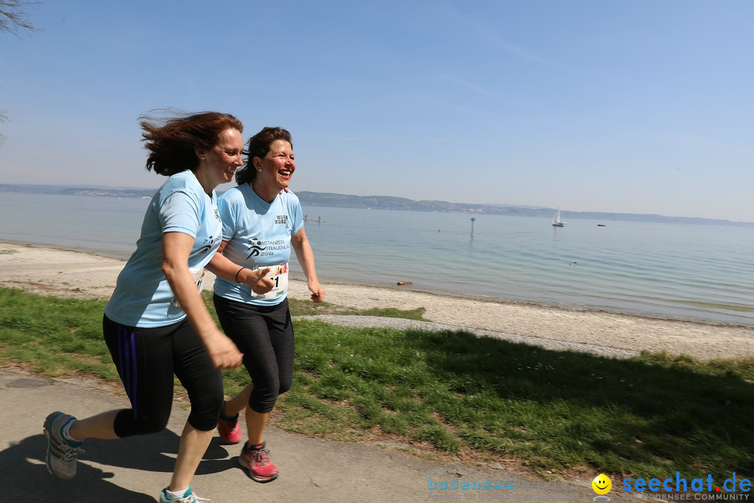 Konstanzer Frauenlauf: Konstanz am Bodensee, 22.04.2018