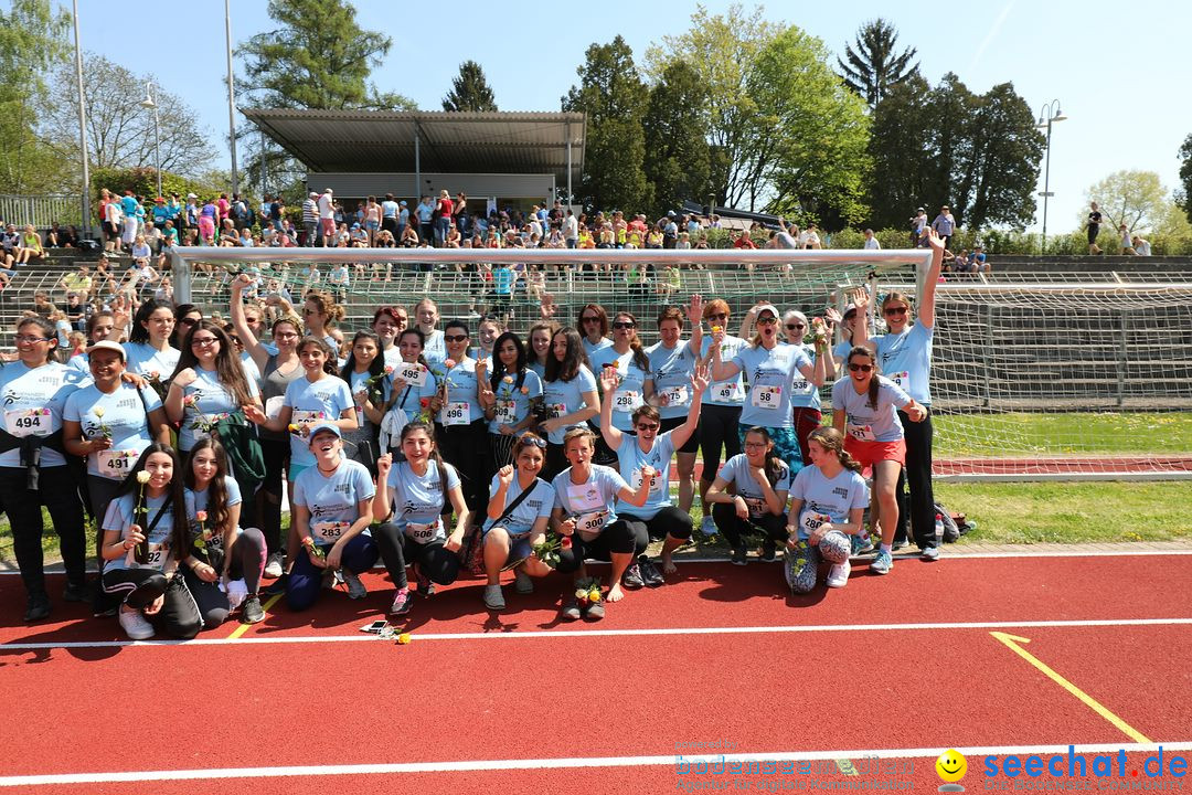 Konstanzer Frauenlauf: Konstanz am Bodensee, 22.04.2018