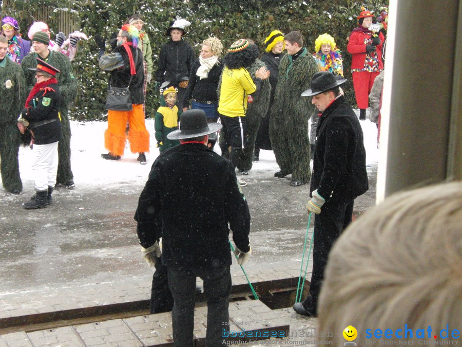 Narrenbaumstellen: Stetten, 11.02.2010