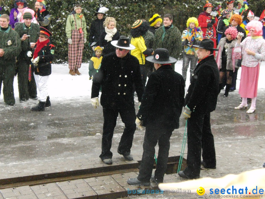 Narrenbaumstellen: Stetten, 11.02.2010