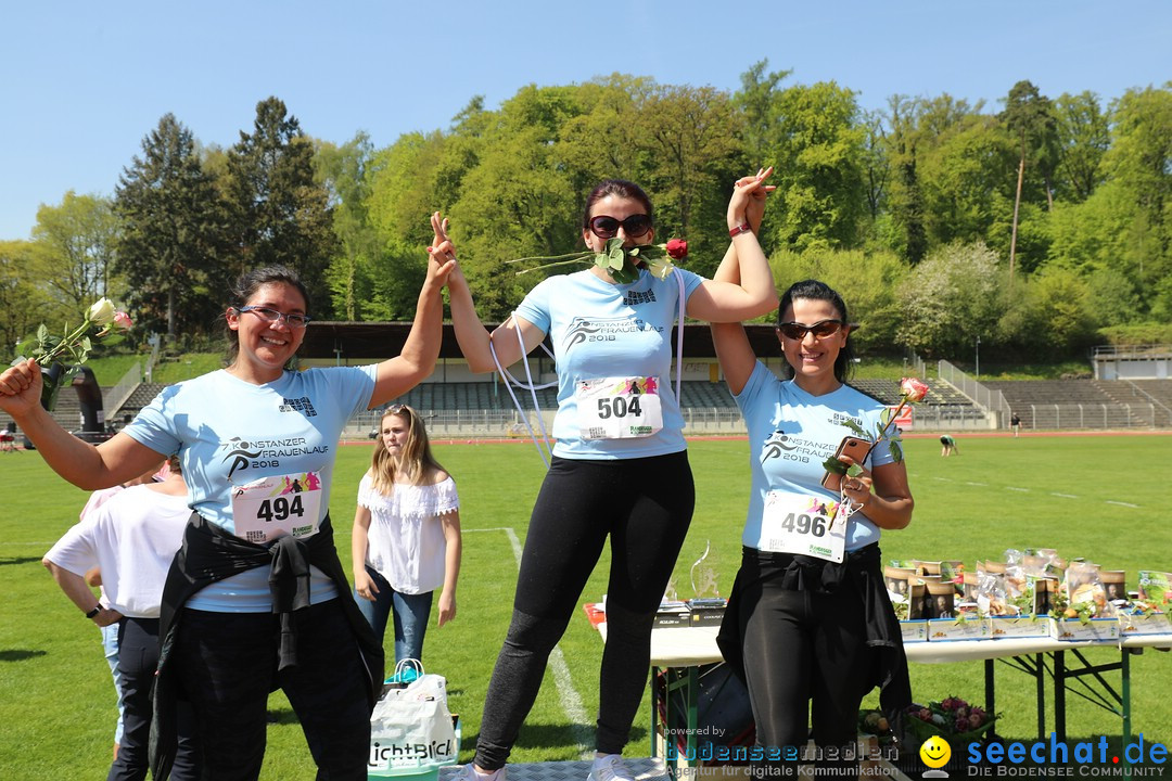 Konstanzer Frauenlauf: Konstanz am Bodensee, 22.04.2018