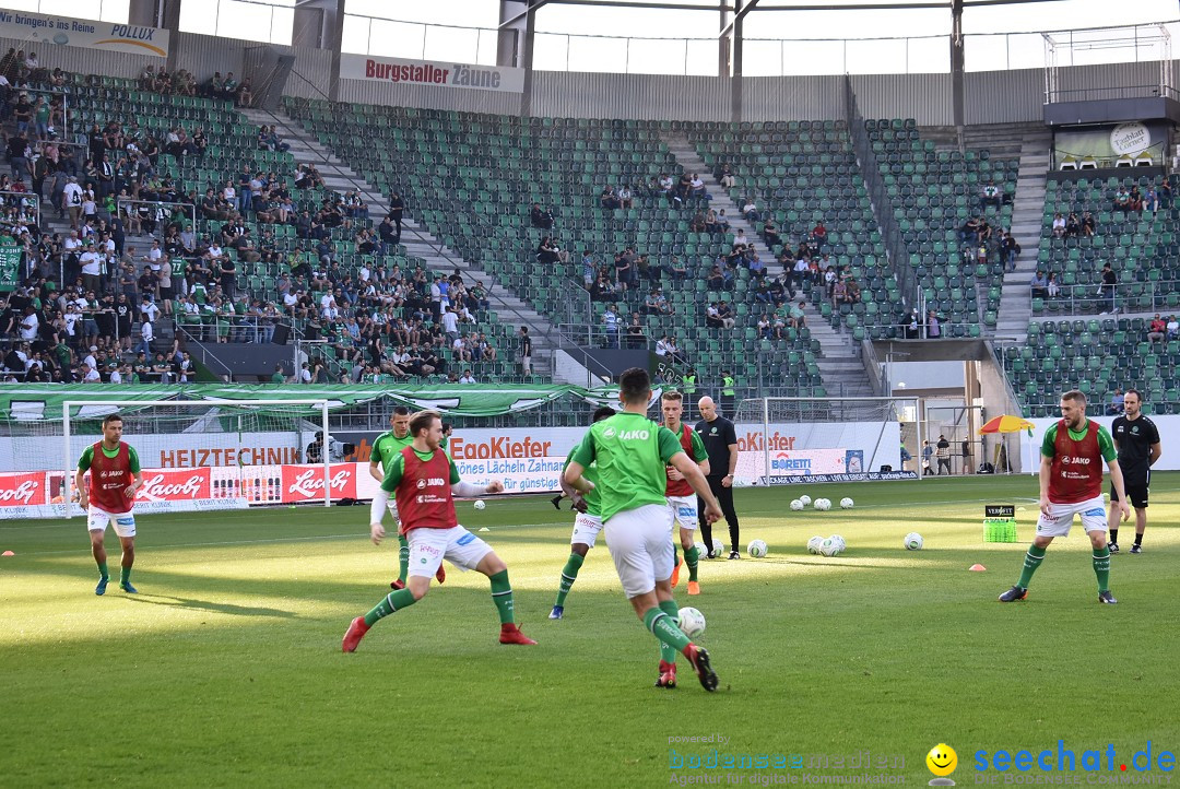 Fussball: FC ST.GALLEN 1879 vs FC THUN, St. Gallen - Schweiz, 21.04.2018