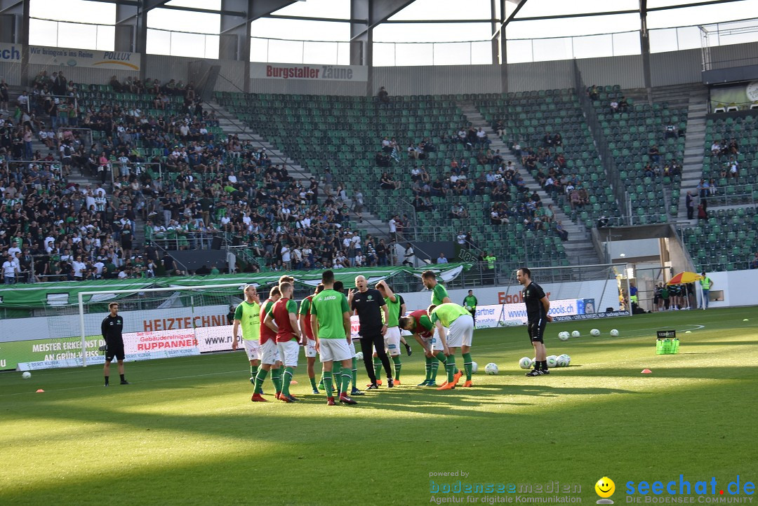 Fussball: FC ST.GALLEN 1879 vs FC THUN, St. Gallen - Schweiz, 21.04.2018