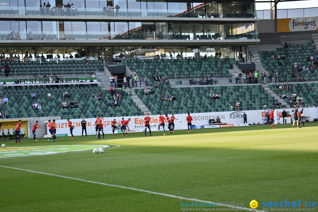 Fussball: FC ST.GALLEN 1879 vs FC THUN, St. Gallen - Schweiz, 21.04.2018