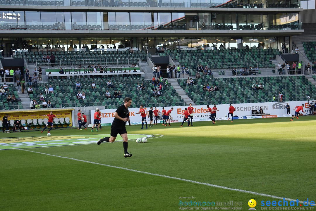 Fussball: FC ST.GALLEN 1879 vs FC THUN, St. Gallen - Schweiz, 21.04.2018