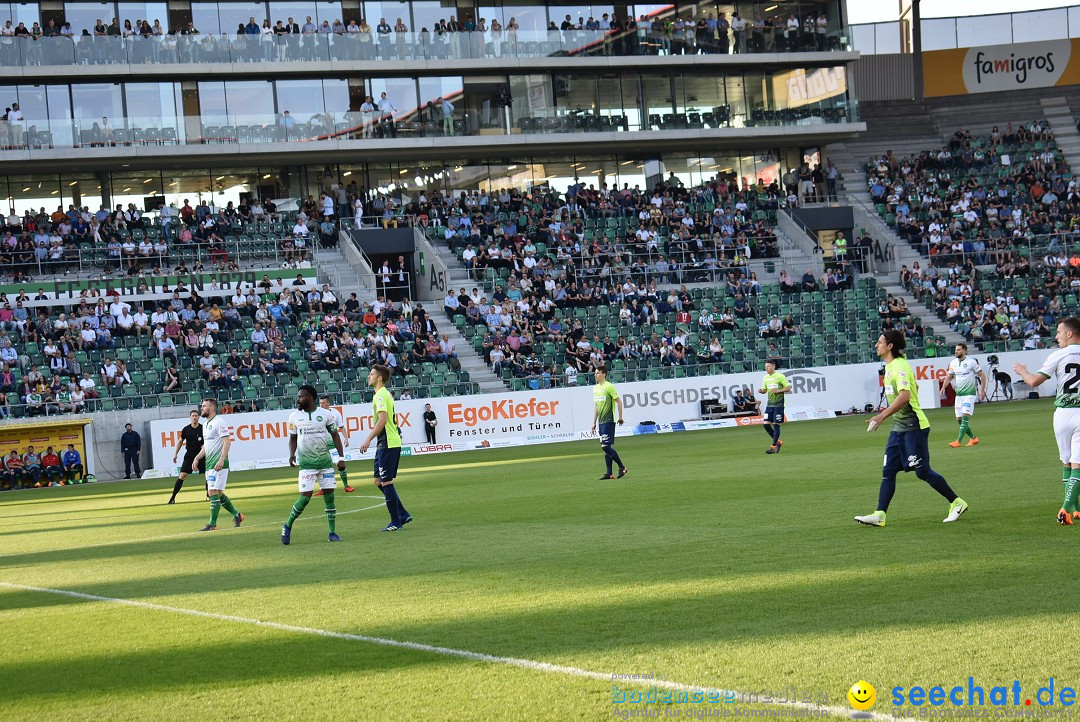 Fussball: FC ST.GALLEN 1879 vs FC THUN, St. Gallen - Schweiz, 21.04.2018