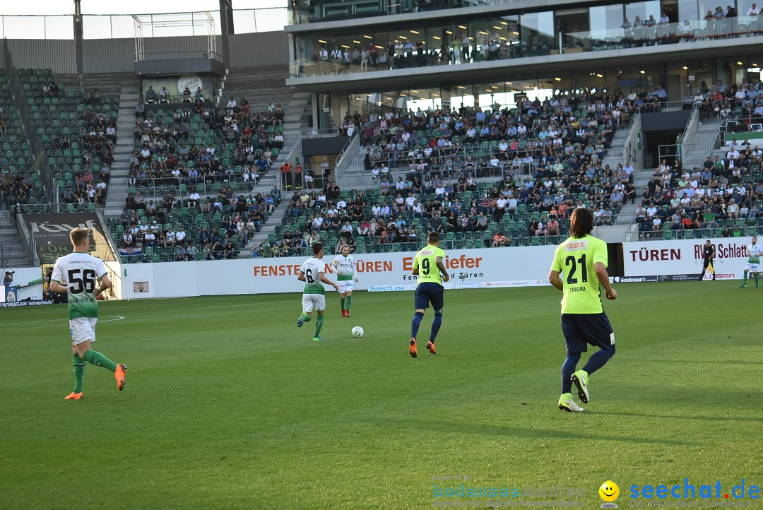 Fussball: FC ST.GALLEN 1879 vs FC THUN, St. Gallen - Schweiz, 21.04.2018