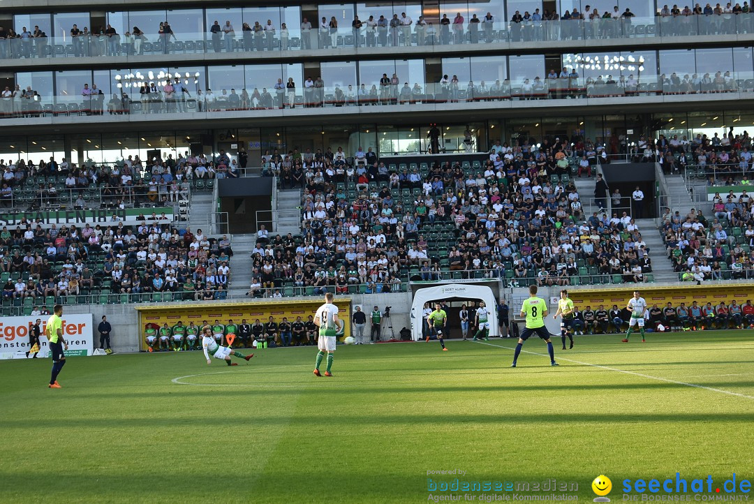 Fussball: FC ST.GALLEN 1879 vs FC THUN, St. Gallen - Schweiz, 21.04.2018