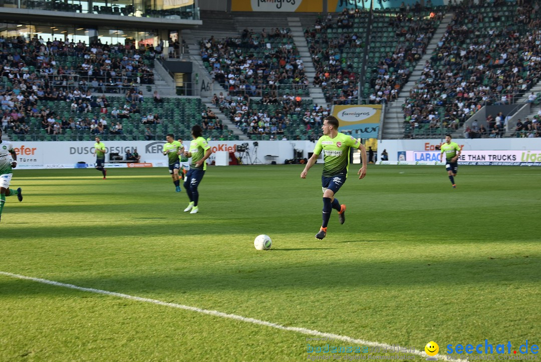 Fussball: FC ST.GALLEN 1879 vs FC THUN, St. Gallen - Schweiz, 21.04.2018