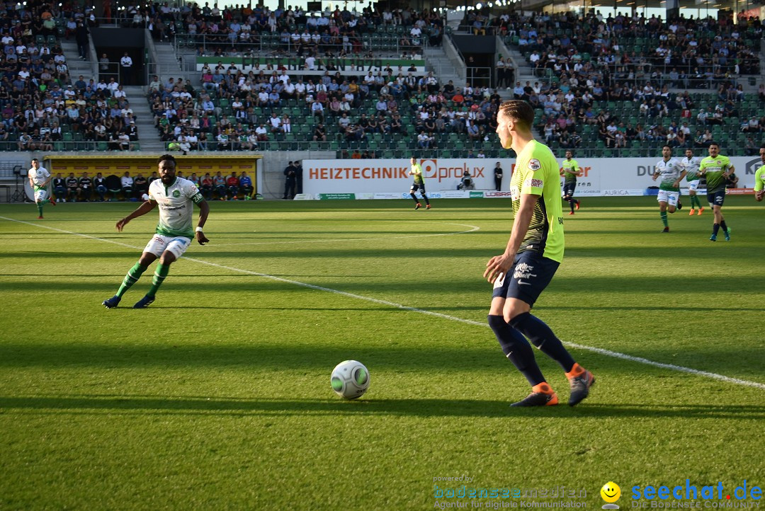 Fussball: FC ST.GALLEN 1879 vs FC THUN, St. Gallen - Schweiz, 21.04.2018