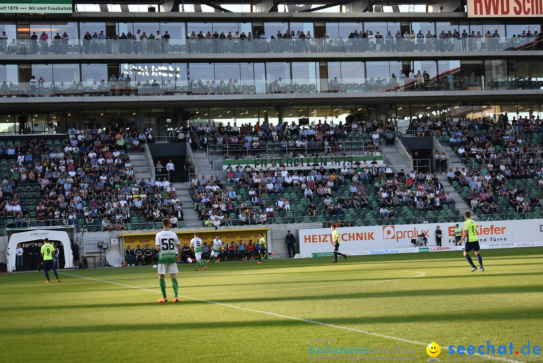 Fussball: FC ST.GALLEN 1879 vs FC THUN, St. Gallen - Schweiz, 21.04.2018