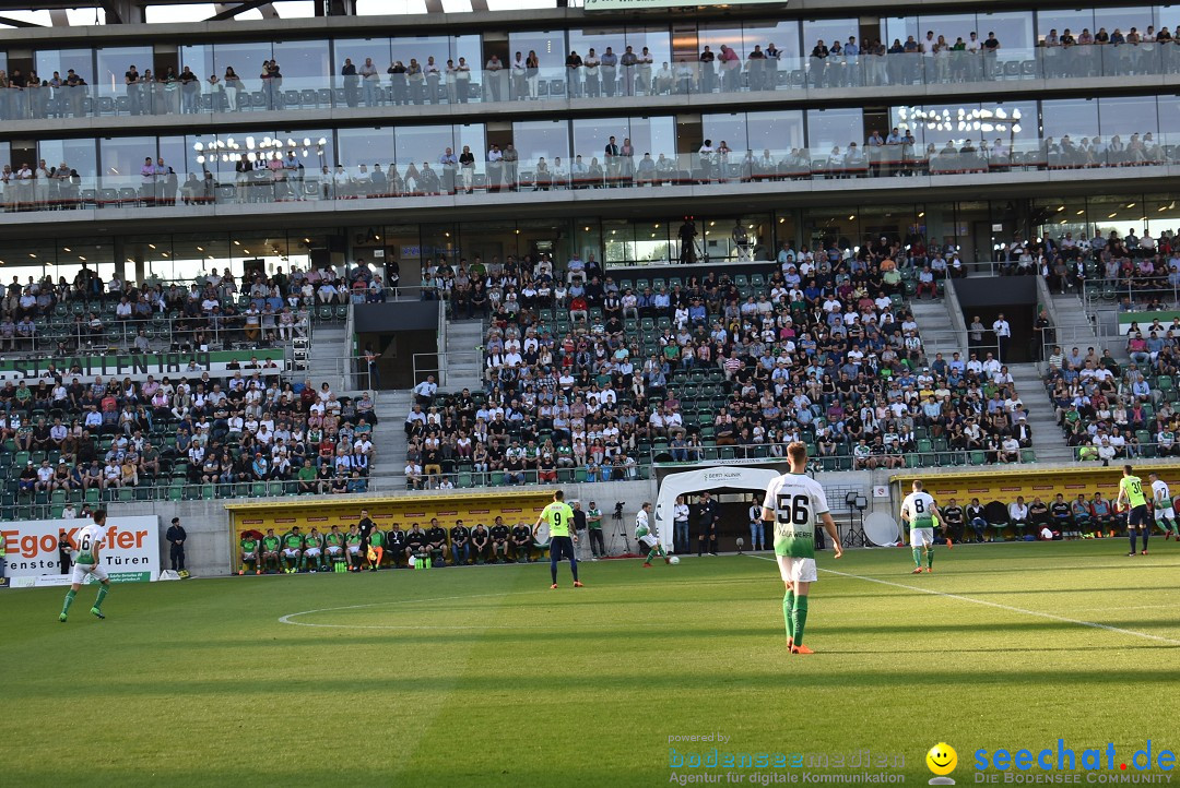 Fussball: FC ST.GALLEN 1879 vs FC THUN, St. Gallen - Schweiz, 21.04.2018