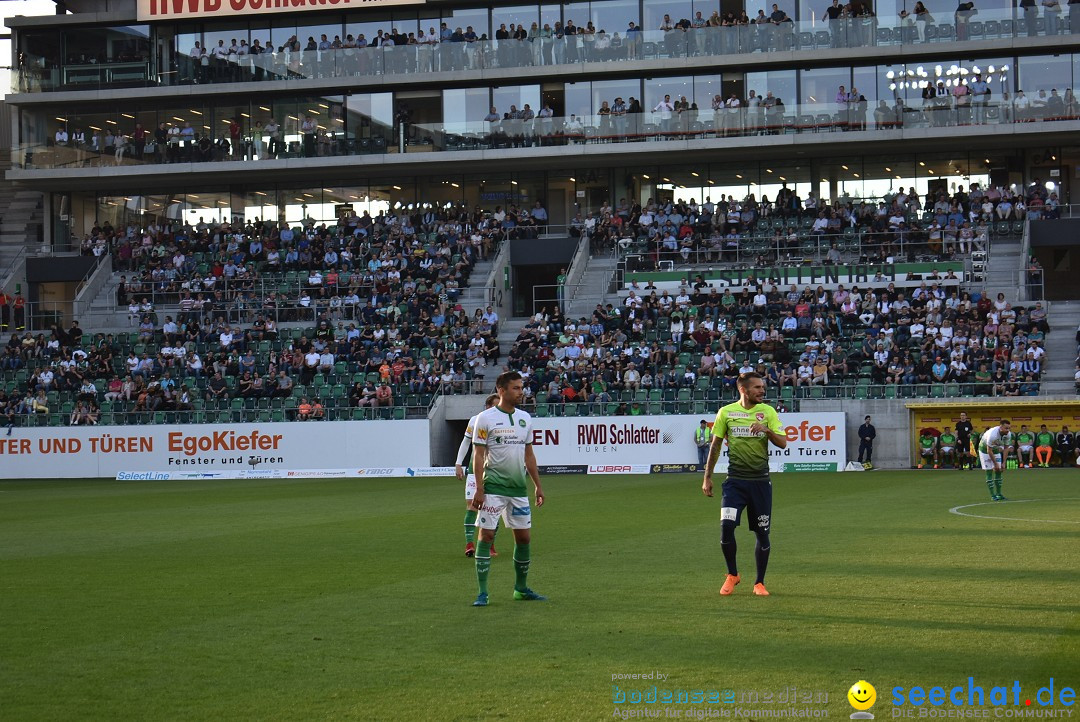 Fussball: FC ST.GALLEN 1879 vs FC THUN, St. Gallen - Schweiz, 21.04.2018