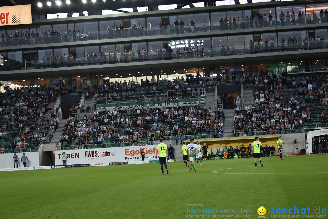 Fussball: FC ST.GALLEN 1879 vs FC THUN, St. Gallen - Schweiz, 21.04.2018