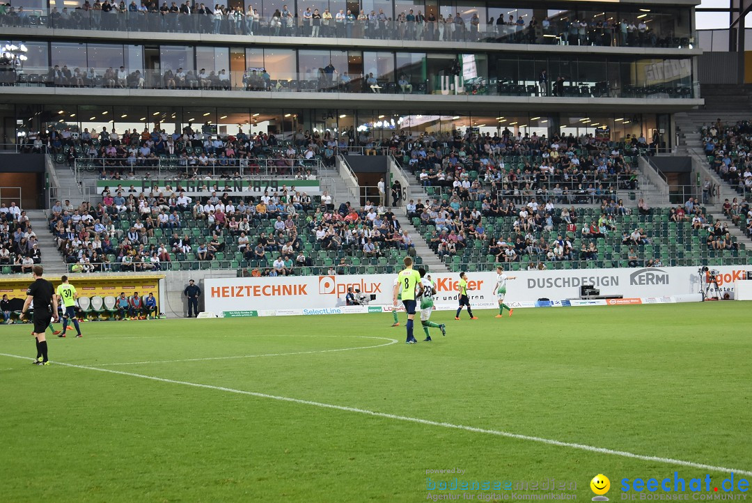 Fussball: FC ST.GALLEN 1879 vs FC THUN, St. Gallen - Schweiz, 21.04.2018