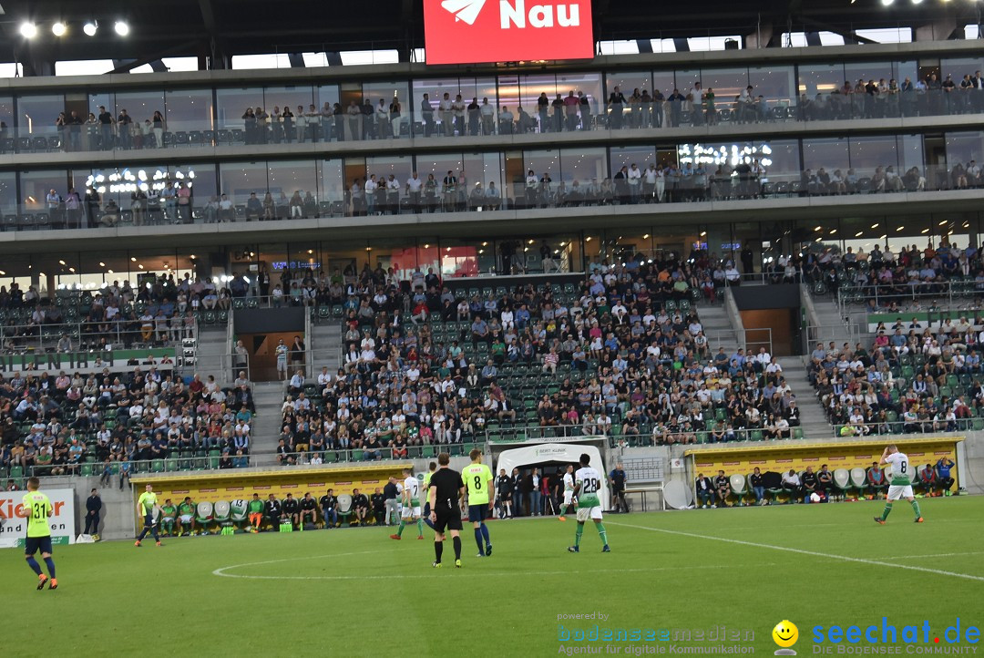 Fussball: FC ST.GALLEN 1879 vs FC THUN, St. Gallen - Schweiz, 21.04.2018