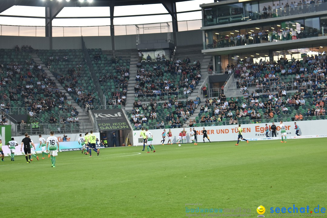 Fussball: FC ST.GALLEN 1879 vs FC THUN, St. Gallen - Schweiz, 21.04.2018