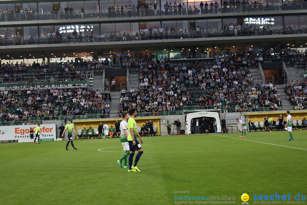 Fussball: FC ST.GALLEN 1879 vs FC THUN, St. Gallen - Schweiz, 21.04.2018