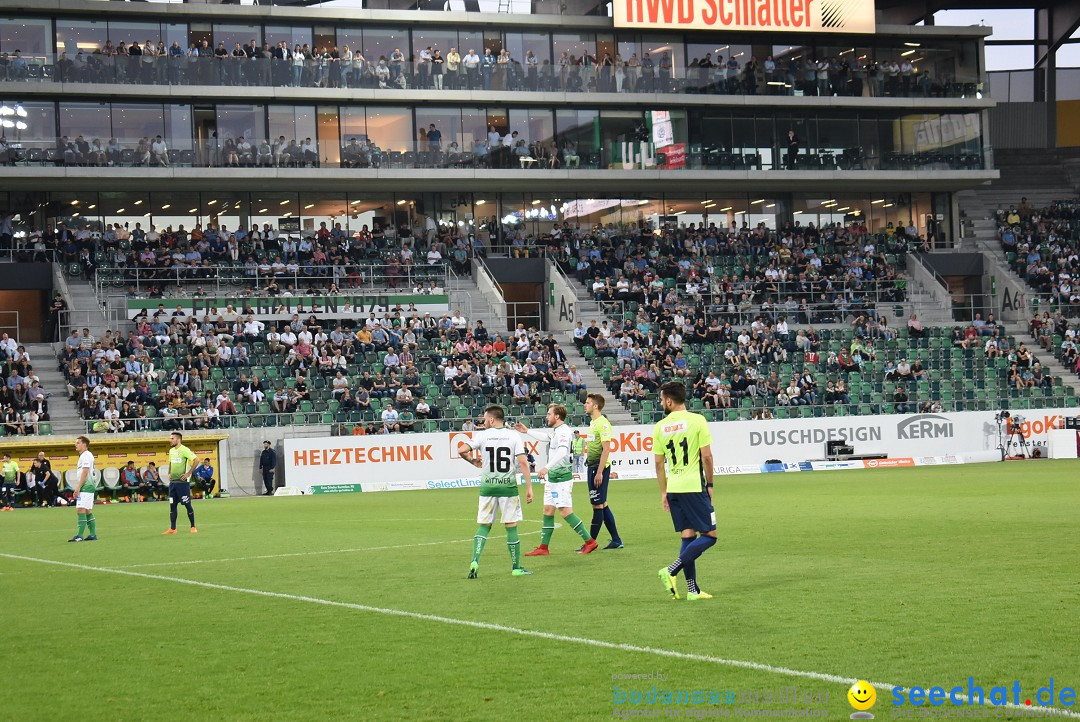 Fussball: FC ST.GALLEN 1879 vs FC THUN, St. Gallen - Schweiz, 21.04.2018